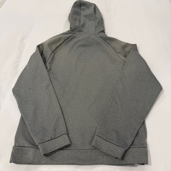 Nike Dri-FIT Gray Hoodie with Black Drawstrings - Picture 2 of 4